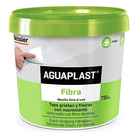Spachtelmasse aguaplast weiß 750 ml glasfasern (1/3)