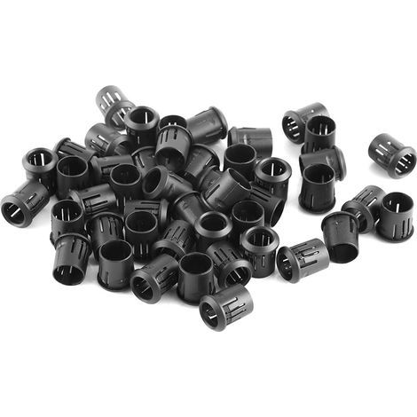 Douille de lampe LED 10mm, 50 pièces, support de Diode, Clip noir en Nylon, montage sur lunette, utile
