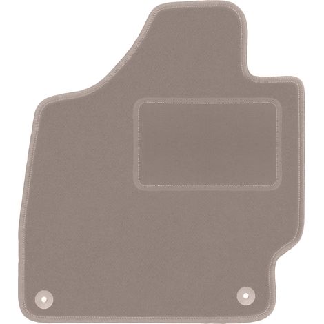 Tappetino conducente beige per: Audi TT II 8J cabrio, roadster, coupé (2006-2014)