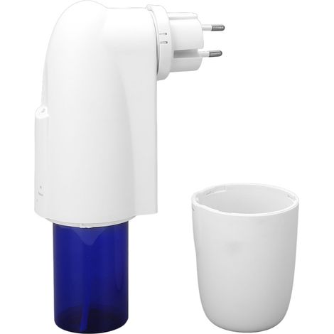 Diffuseur d'huiles essentielles portable intelligent à brancher, 100 ml, avec application Bluetooth et capteur de lumière. Idéal pour la maison et le spa. Prise UE 100-240 V, blanc. (1/5)