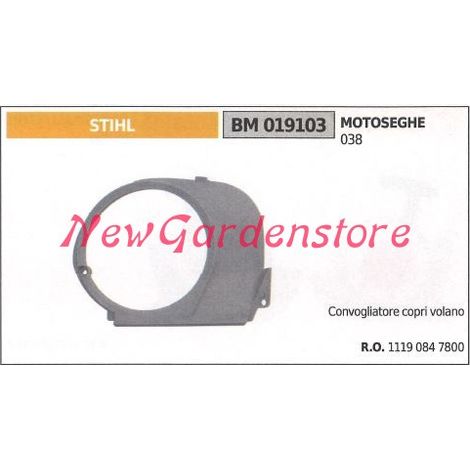 Convogliatore copri volano messa in moto STIHL motore motosega 038 019106