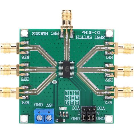 Einpoliges HF-Schaltmodul, 6-strahlige, nichtreflektierende elektronische Komponente, HMC252 DC3 GHz (1/5)