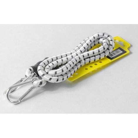 Corda elastica 120 cm in gomma con moschettone akifix nadc30002m