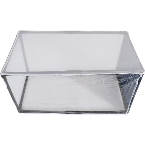 Cage à insectes en filet abris papillons cages d'élevage accessoire serre 42x42x77 cm (1/5)