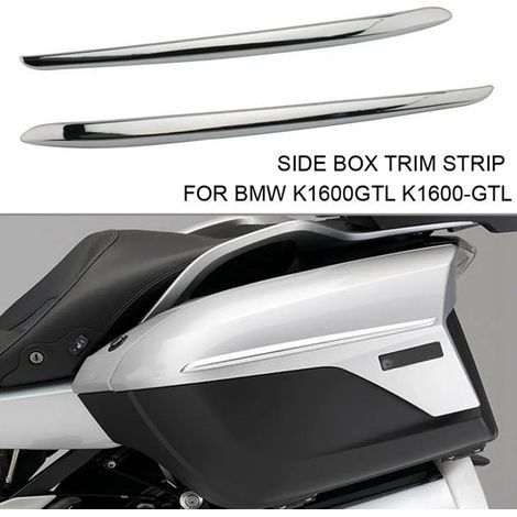 Passend für BMW K1600GTL 11-23: Sitzkissenbezug links, seitliche Ablagebox und Seitenverkleidung. (1/4)