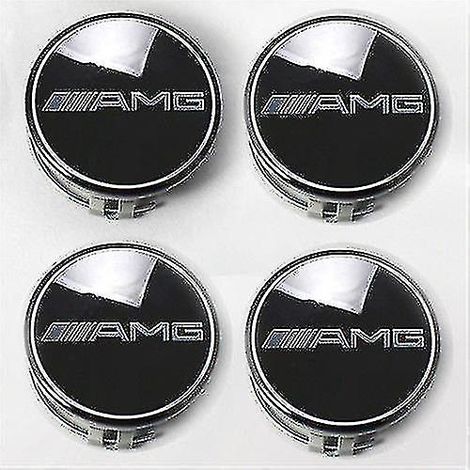Black Amg Hubcap Car Hubcaps Mercedes- Tyre Labels (1/2)