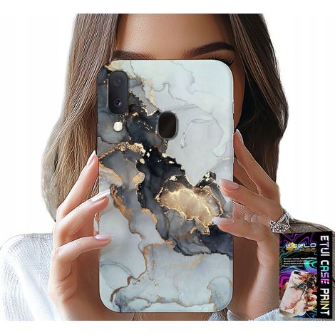 Custodia per Samsung Galaxy A20E - elegante effetto marmo, motivi femminili alla moda (1/5)