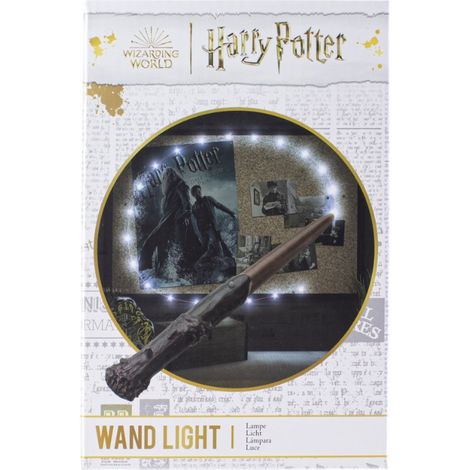 Paladone Harry-Potter-Lichterkette mit Zauberstäben – Offizielles Produkt, zauberhafte Dekoration für das Schlafzimmer, warmes Licht, batteriebetrieben