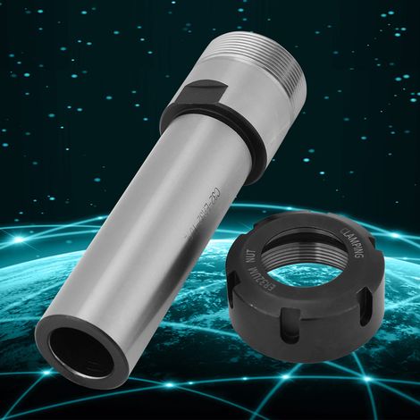 Mandrin à Pince ER32-100L Alliage Acier Tige d'Extension Fraisage CNC