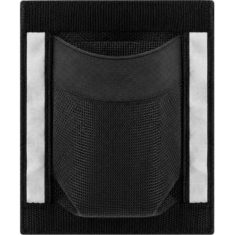 Marine Storage Pouch, Mesh Organizer Pouch, Accessible Mesh Bag for Small Accessories, Self-Adhesive Back, Polyester Textilene Stripes (1/5)