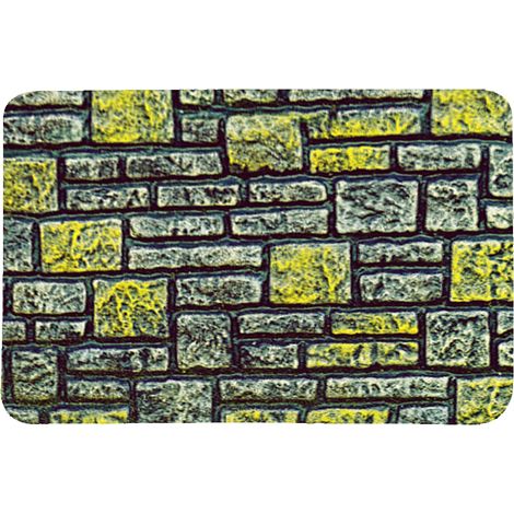 Tapis antidérapant 50x80cm paillasson intérieur cuisine salon chambre décor tapis de sol (1/5)