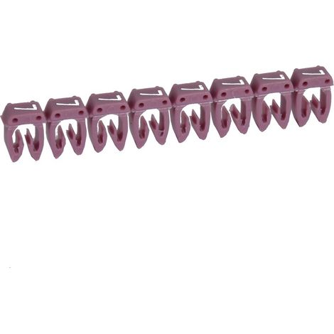 repère pour fil de 4 à 6 mm2 - chiffre 7 - couleur violet - legrand cab 3 (1/2)