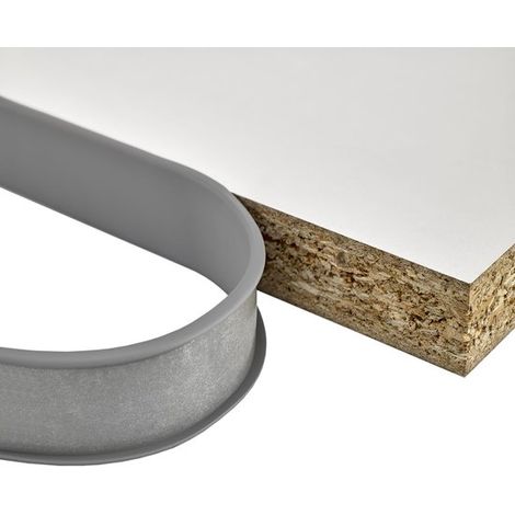 Kantenband – 18 mm x 5 m – Möbelkantenband – Selbstklebend, schwarz (1/5)