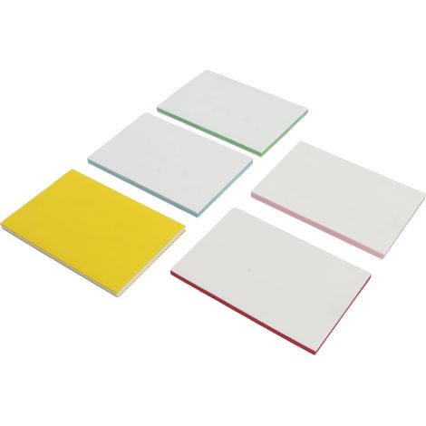 6-teiliges, doppelseitiges, farbiges Tetragonum-Gravierblock-Sandwich für selbstgemachte Postkarten (1/5)