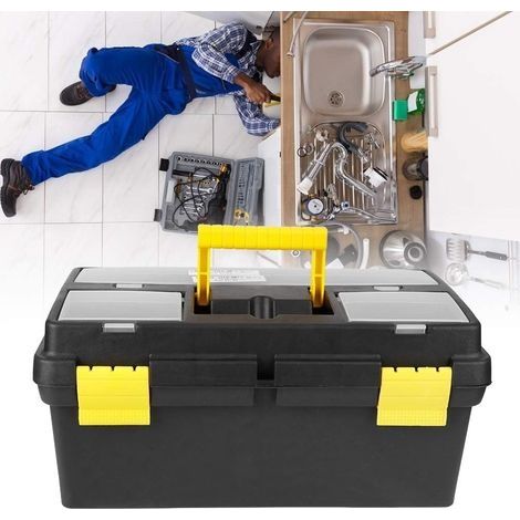 Boîte à Outils Boîte à Outils Plastique en Plastique, G-559-3 Grande en Moyen (1/4)