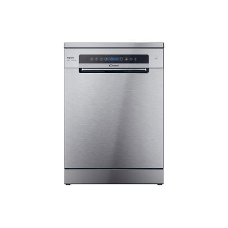 Candy – Lave-vaisselle 60cm 14 couverts – Classe E – 8 programmes – 44 dB – Pose libre – Acier inoxydable – CF4E4F0X (1/10)