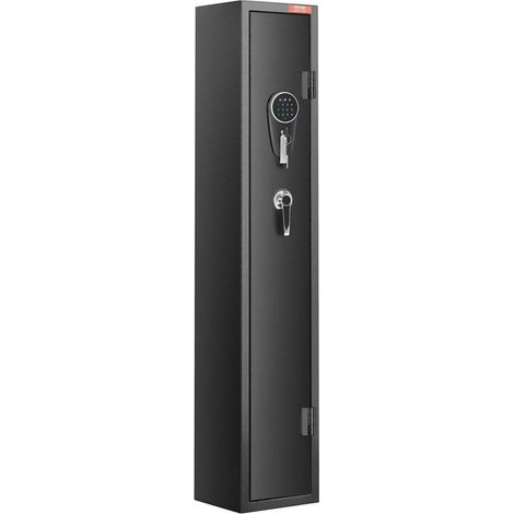 Armoire à fusils avec serrure numérique - Étagère amovible - Accès rapide - Lumière LED automatique (1/5)