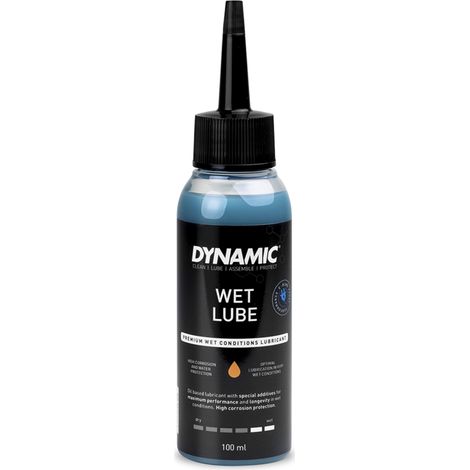 Lubrifiant Chaîne Vélo Conditions Humides 100ml - Protection Longue Durée - Dynamic