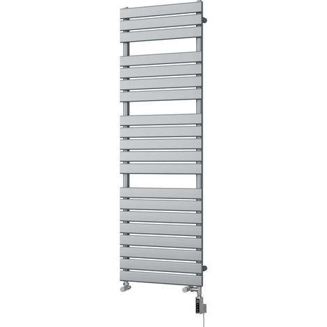 Typhoon - Silver Dual Fuel Towel Rail H1564mm x W500mm Thermostatic WIFI (1/3)