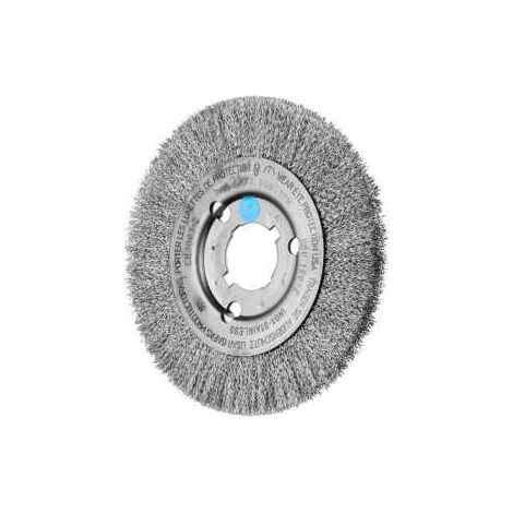 PFERD TOOLS Rundbürste schmal ungezopft RBU Ø150x12xvariable Bohrung Edelstahl-Draht-Ø0,30 2 Stk (1/3)