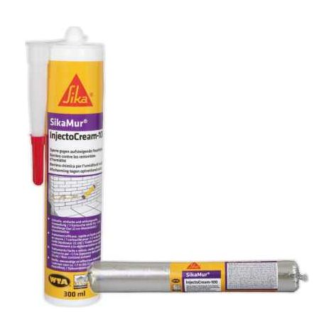 Lote de 2 unidades SikaMur InjectoCream-100 300 ML Cartucho SIKA