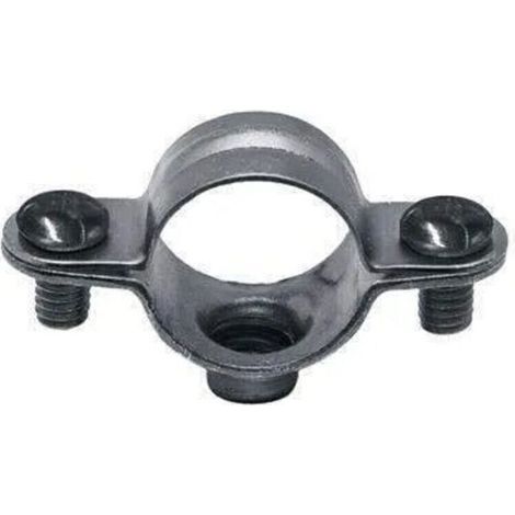 Collier Simple en Acier Inoxydable, Diamètre 40 mm, Boîte de 50 Pièces pour Fixation Électrique et Plomberie (1/5)