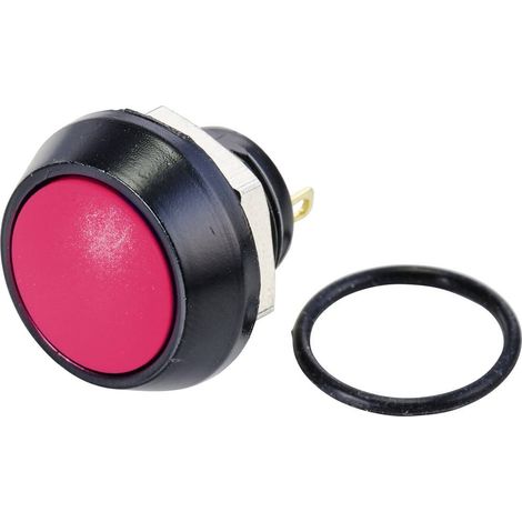 TRU COMPONENTS GQ12B-10/J/R/A PULSANTE ANTIVANDALISMO 48 V/DC 2 A 1 X OFF/(ON) PROMEMORIA IP65 1 PZ(I) (1/2)