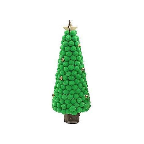 Geeigneter künstlicher Miniatur-Weihnachtsbaum (26 cm) mit Holzsockel – niedlicher kleiner Tischweihnachtsbaum (1/5)