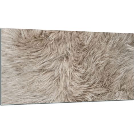 PLAQUE DE PROTECTION EN VERRE POUR CUISINIÈRE 90X52 CHEVEUX (1/5)