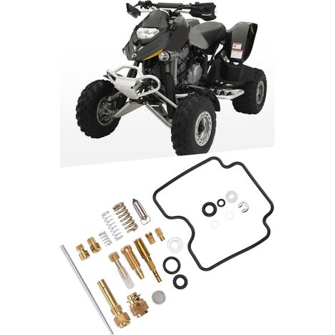 Pièces détachées pour moto, kit de réparation de carburateur, compatible avec le quad Can Am Bombardier DS650 (2000-2007). (1/5)