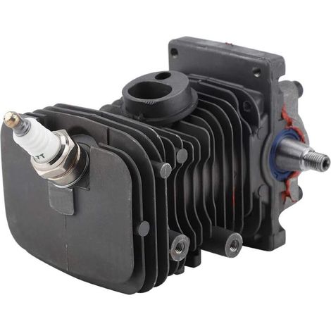 Bloc-Moteur de Rechange Cylindre et Piston 38mm Compatible avec Tronçonneuse MS180 / MS170 / 018 - Kit Cylindre Culasse Compl (1/5)