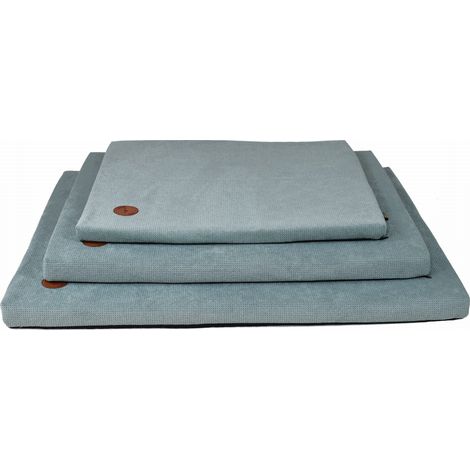 Colchón demi-colchón color menta de 70 cm x 60 cm x 3 cm. (1/5)