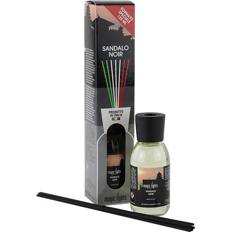 Diffuseur Mikado Santal Noir Parfum Boisé élégant Et Durable - Magic Lights (1/2)