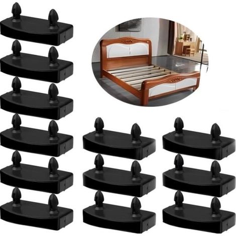 60 Pcs Embouts Lattes pour Sommier,Capuchons Lattes pour Sommier Capuchons de lattes en plastique pour maintenir et sécuriser (1/4)