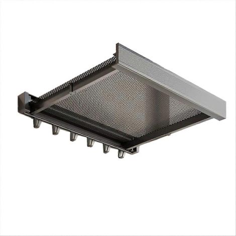 Wandmontiertes Klappregal, ausziehbarer Wäschetrockner, klappbares Ablagefach, ausziehbare Wandhalterung, robust und platzsparend. (1/5)