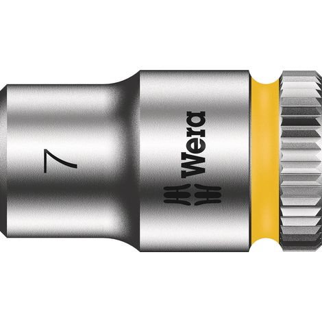 Llave de vaso Zyklop con arrastre de 1/4 8790 HMA Zyklop Nuss 70 - Wera (1/4)