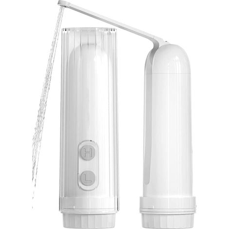 Bidet Électrique Portable 140ml, IPX6, Buse 180°, Voyage, Hygiène Intime, Poche, Cuisine, Bébé (1/5)