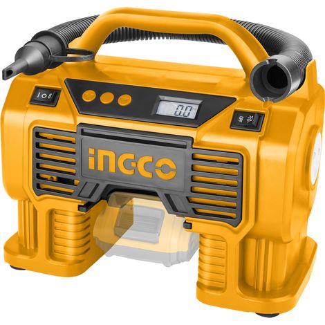 Compressore auto a batteria LI 20V 11BAR (nudo) INGCO CACLI2002 (1/5)