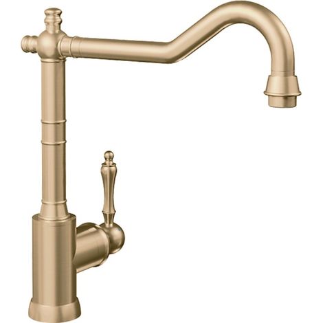 VILLEROY ET BOCH Grifo de cocina Avia 2.0 Oro mate