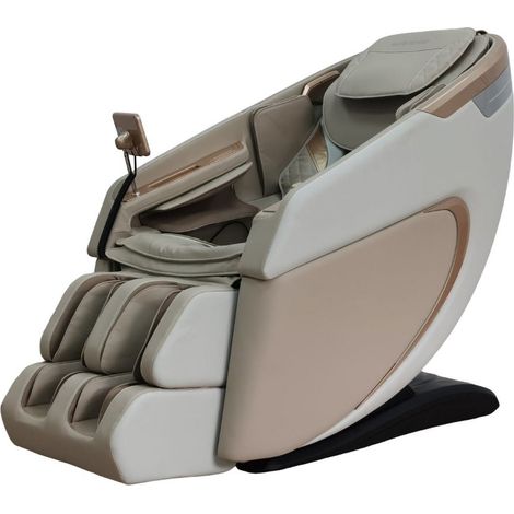 RESTORA Luxus-Massagesessel beige/creme (1/5)