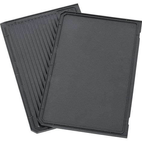 grill plate Steba grill plate surface nervurée et lisse