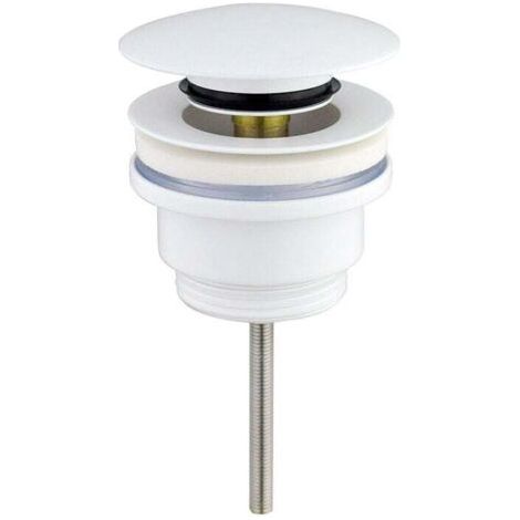 BONDE DE LAVABO UNIVERSEL CLIC-CLAC REA GOLD--blanc (1/3)