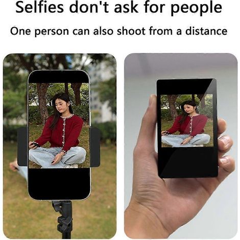 Écran magnétique pour selfies, affichage haute résolution, conception légère (1/4)