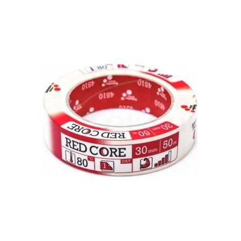 Cinta de enmascarar Schuller red core 3 cm x 50 m resistente calor