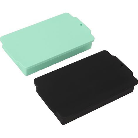 Plateau à Glaçons en Silicone avec Couvercle, Moule à Glace Réutilisable pour Cocktails et Boissons Fraîches (1/5)