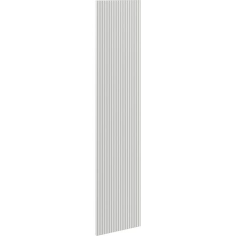 Mexen Rivel front scanalato per corpo mobile da bagno 35 x 160 cm, grigio opaco - 91A21-1600-300-1-62 (1/2)