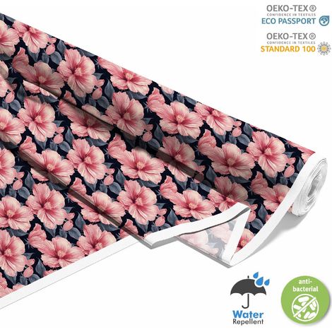 OUTDOOR DEKOSTOFFE OXFORD - Motiv Blumen I DX5392