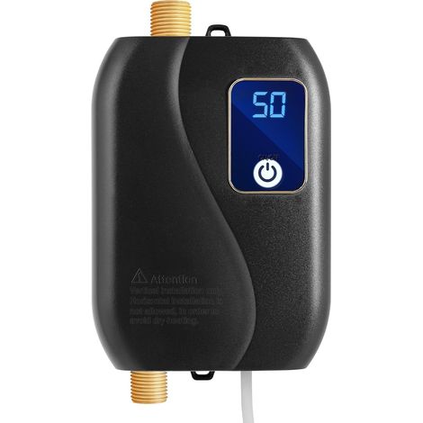 3500W Chauffe-Eau Électrique à Accumulation Sous, Chauffe Eau Sous Évier Pour Cuisine Compact Facile à Utiliser Pour Cuisine Garage Chauffage Rapide Léger Et Moderne Design (1/5)
