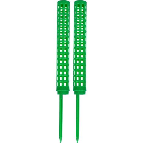 4-teiliges Set grüner Moosstäbe, Kletterpflanzenstütze für Zimmerpflanzen, geeignet für Sphagnummoos (1/2)