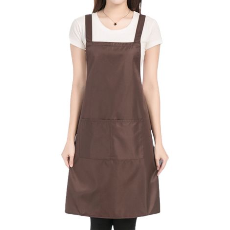 Tabliers à bavette pour femmes avec poches, tabliers de chef, tabliers de cuisine pour hommes, cadeau, environ 92 cm de long